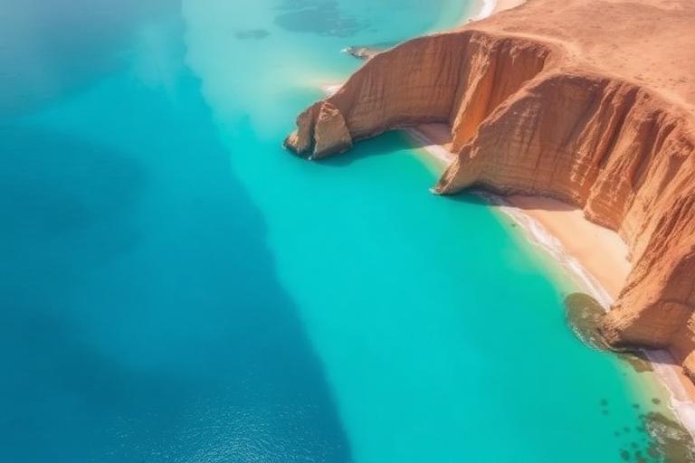 Baía Azul de barco